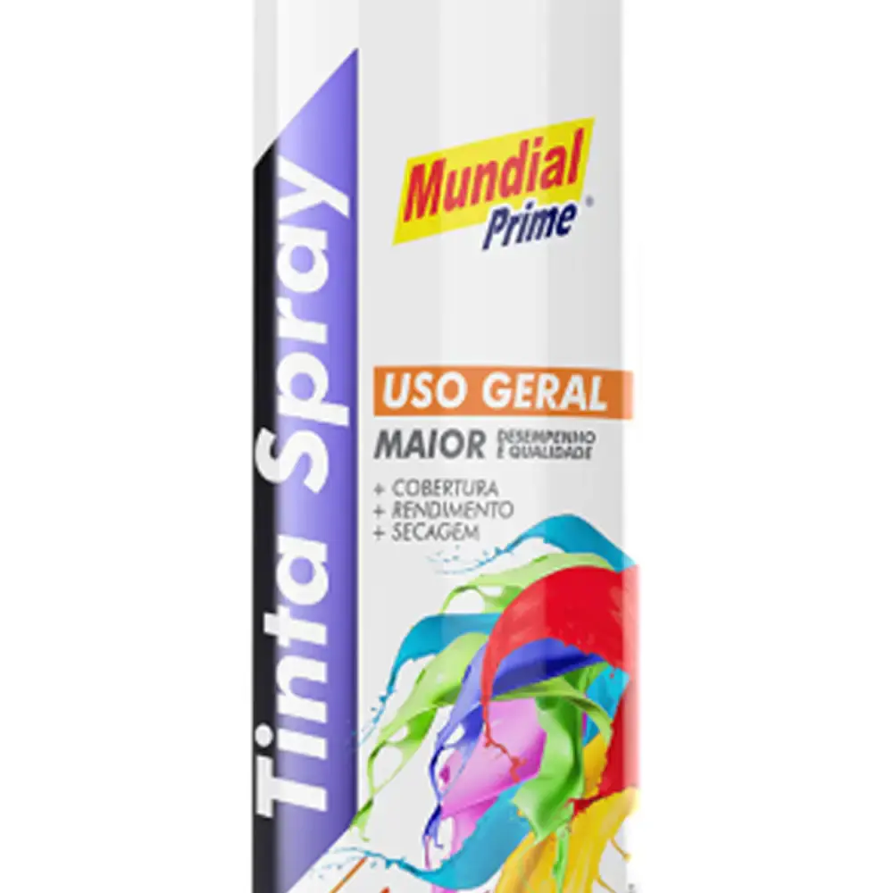 Tinta spray agricola cinza 400ML AE0100149 mundial prime — fotografia 4