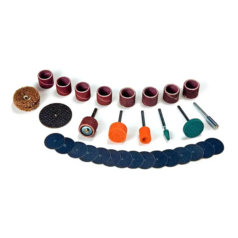Kit para Mini Retifica 686-01 com 31 Peças p/ Lixar e Gravar DREMEL — fotografia 2