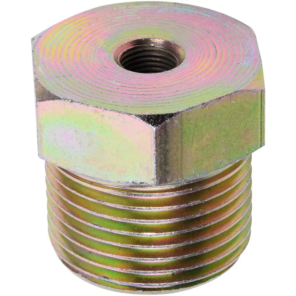 Redução macho e fêmea 1 x 1/8 bicromada bsp Conelub — fotografia 5