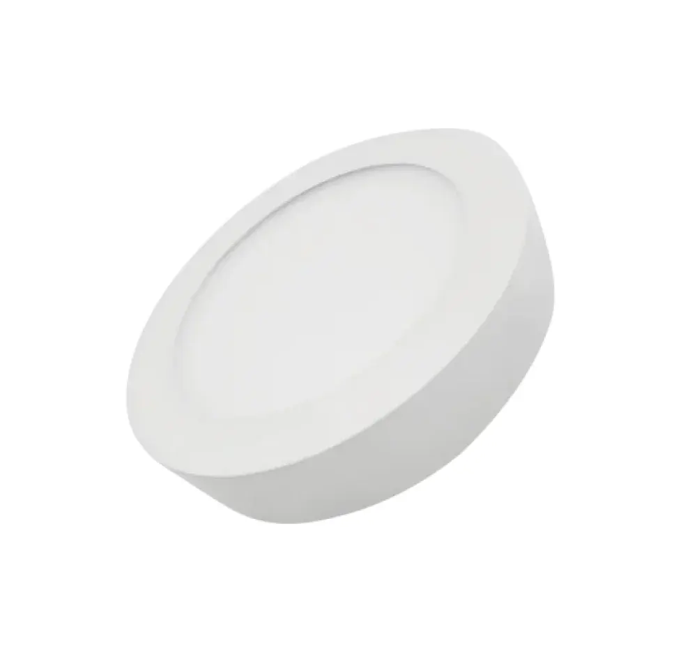 Painel led redondo sobrepor 18W 2700K bivolt Ourolux