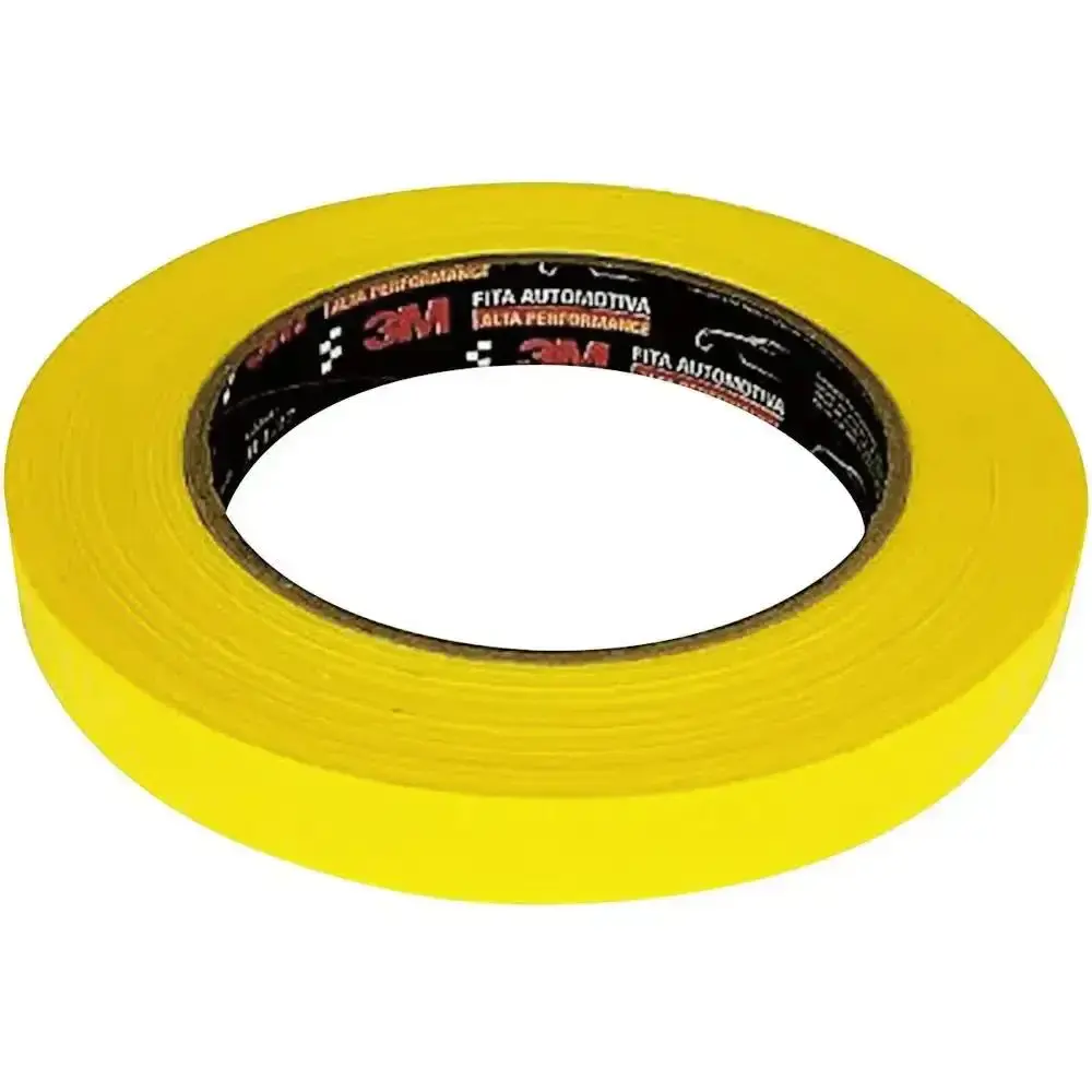Fita Crepe 18 MM x 40 M Automotiva Alta Performance 3M — fotografia 2