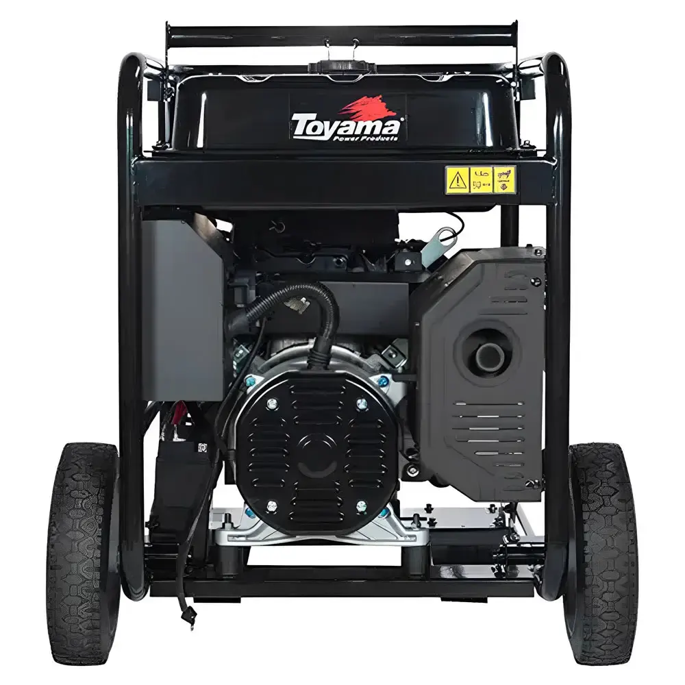 Gerador gasolina 13.5KVA elétrico AVR mono TG15000CXE-XP Toyama Bivolt — fotografia 6