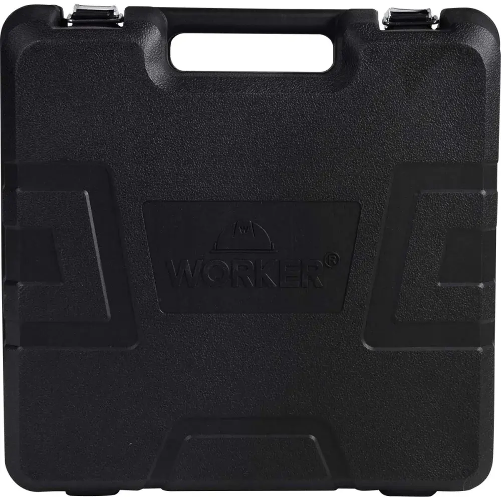 Kit esmerilhadeira 650W furadeira impacto 710W 24PEÇ 127V Worker — fotografia 5