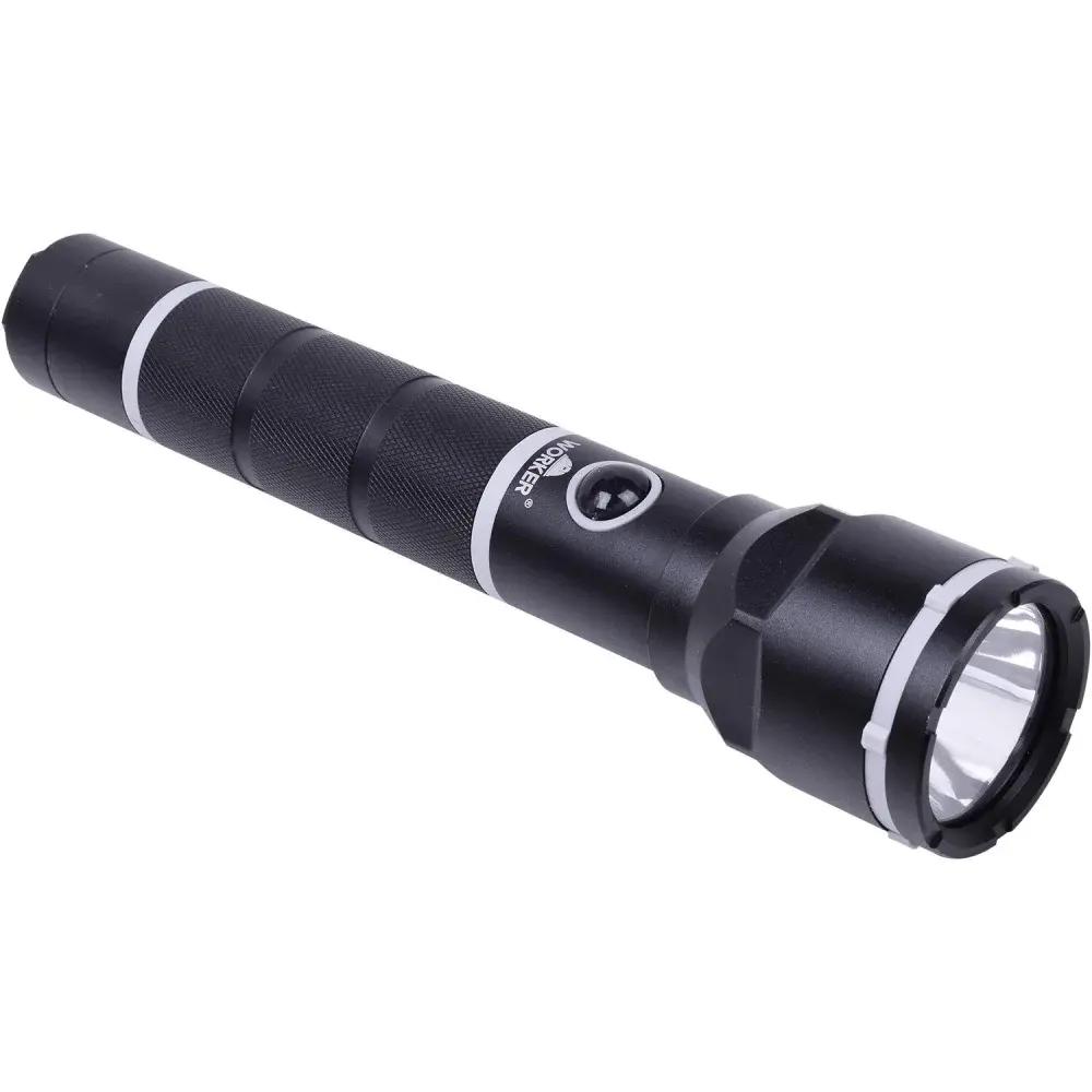 Lanterna cree led profissional de alumínio 200LM 27CM Worker