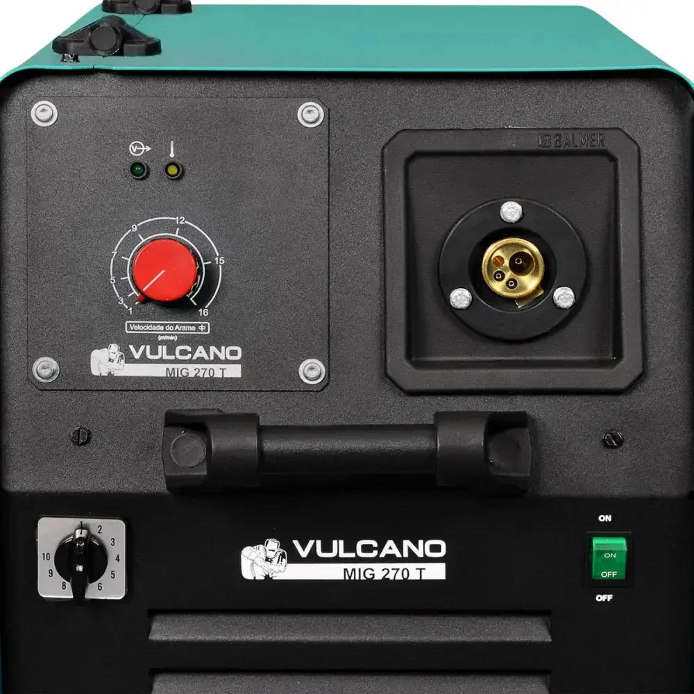 Máquina de solda vulcano mig/mag 270 Balmer — fotografia 8