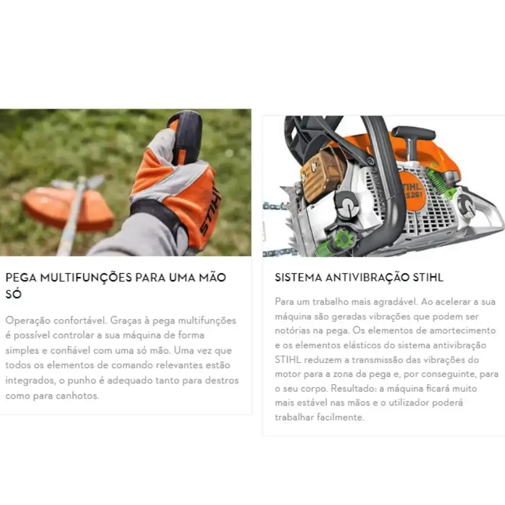 Roçadeira combustão a gasolina 1,9 CV 3,7 CC trimcut FS 161-L Stihl — fotografia 5