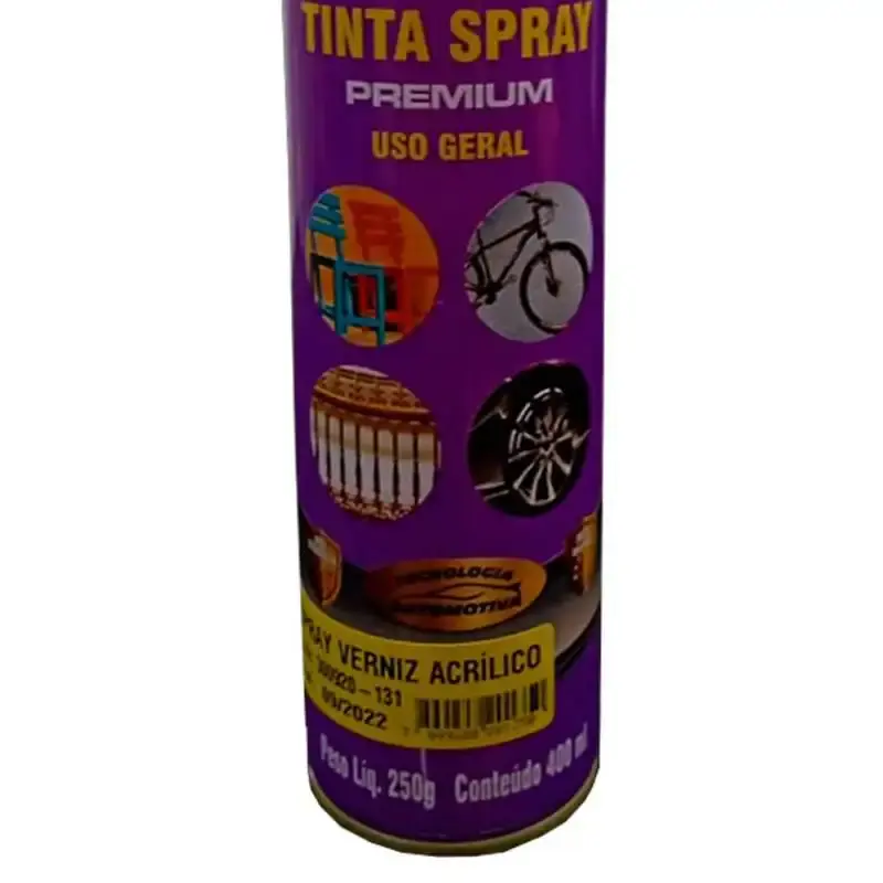 Tinta spray verniz natural 400 ML 250 GR 23865 maza — fotografia 3