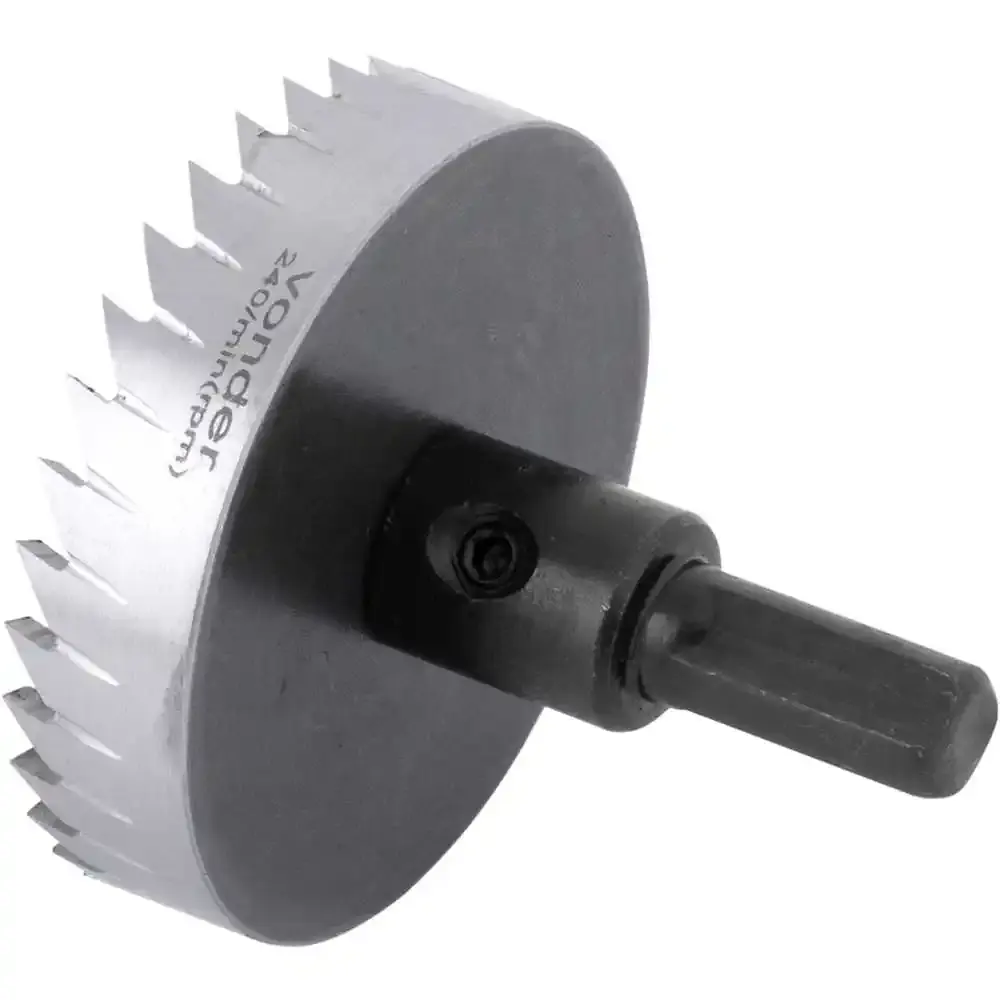 Serra copo aço rápido 65MM para inox vonder Vonder Cross — fotografia 4