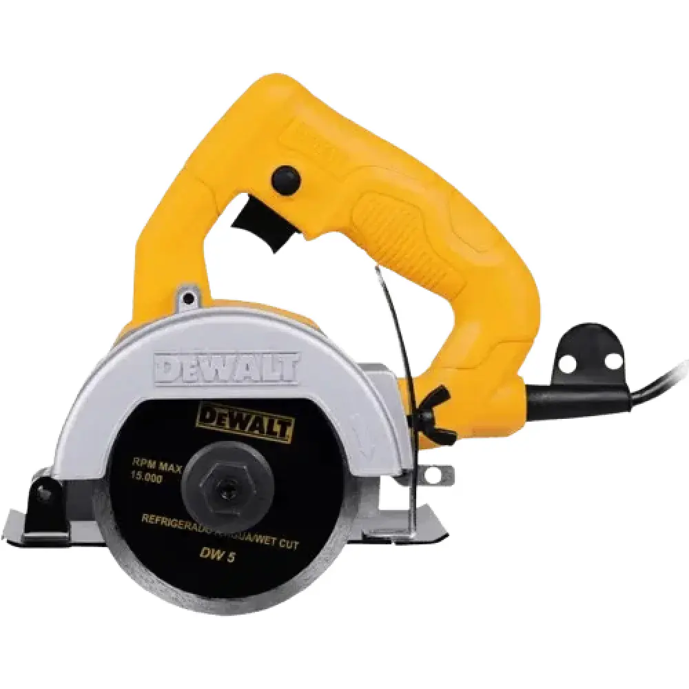 Serra mármore 125MM 1400W 220V com acessórios DW862W Dewalt — fotografia 7