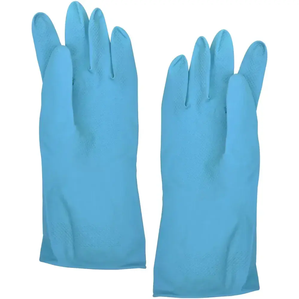 Luva latex azul com forro super silver Kalipso — fotografia 7