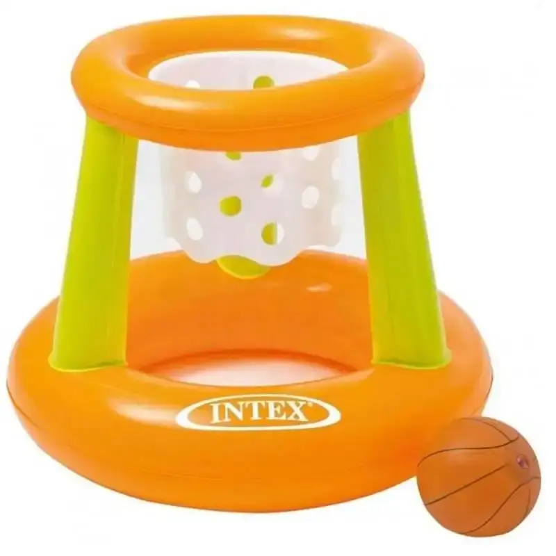 Kit 2 cestas de basquete flutuante para piscinas 58504 infantil Intex — fotografia 2