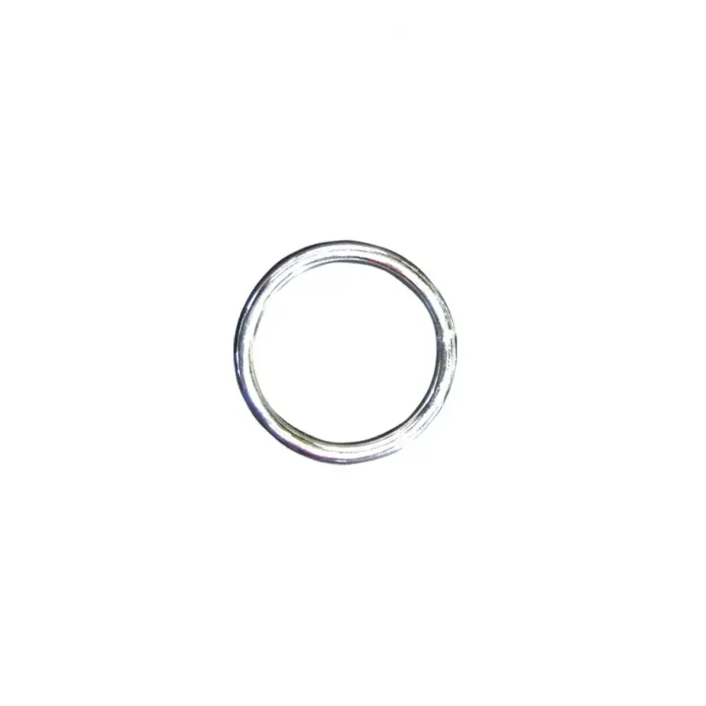 Argola aço 4,4X4,9MM 50 peç argola Acerosid — fotografia de referência