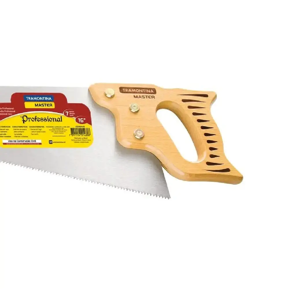 Serrote profissional 22 POL aço carbono 7 dentes por POL 43240022 Tramontina — fotografia 4