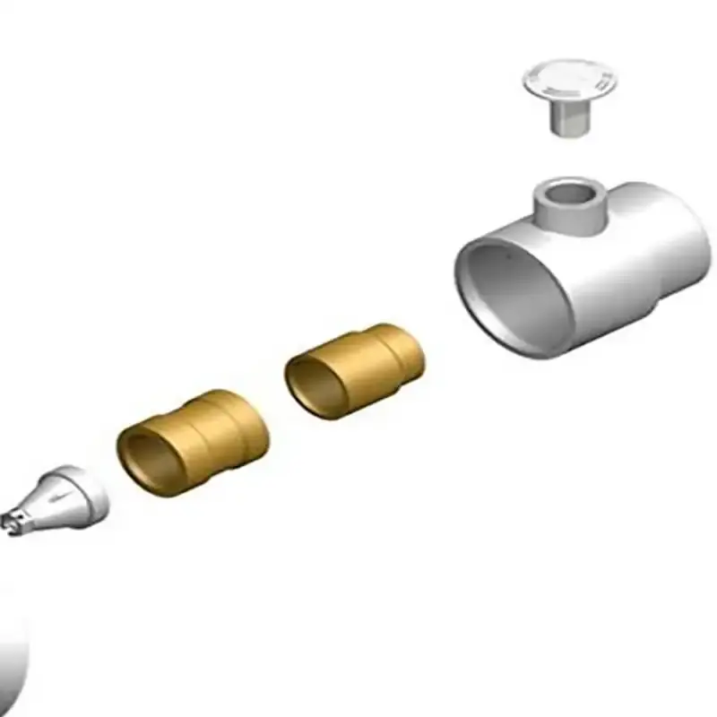 Dispositivo de hidromassagem abs/inox pratic 1.1/2 tubo de 50MM 018243 Sodramar — fotografia 3