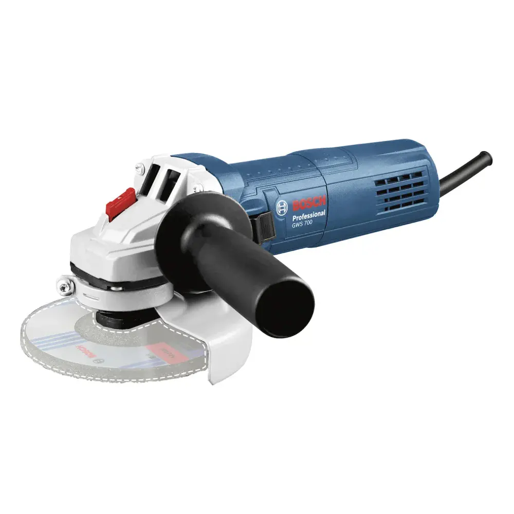 Esmerilhadeira angular 4.1/2 gws 700 5 discos 127V Bosch — fotografia 8