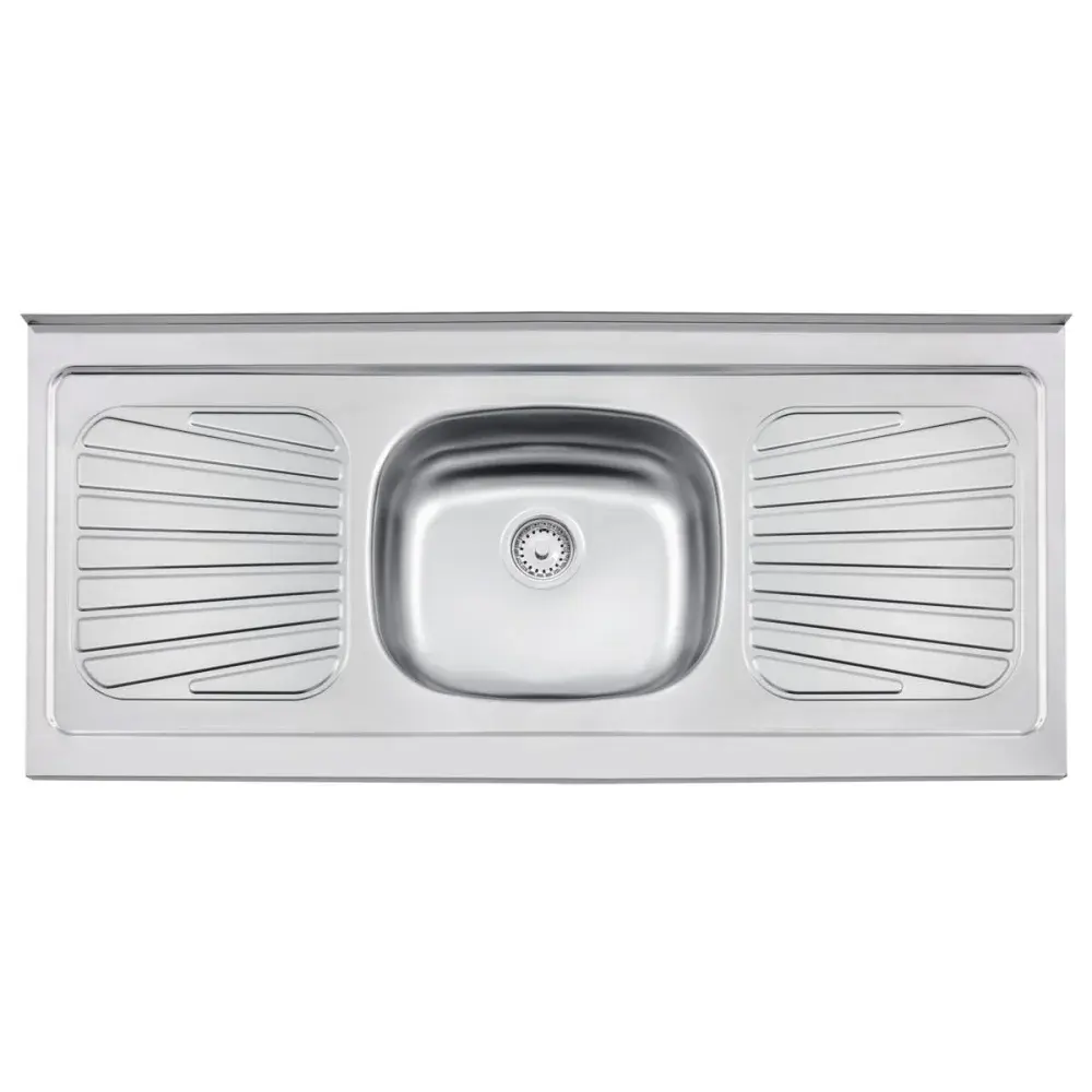 Pia de cozinha new raggi inox 40 aço 120X52CM Tramontina