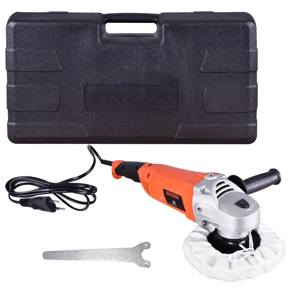 Politriz angular com acessórios 7 1.300W 127V blackdecker Black & Decker