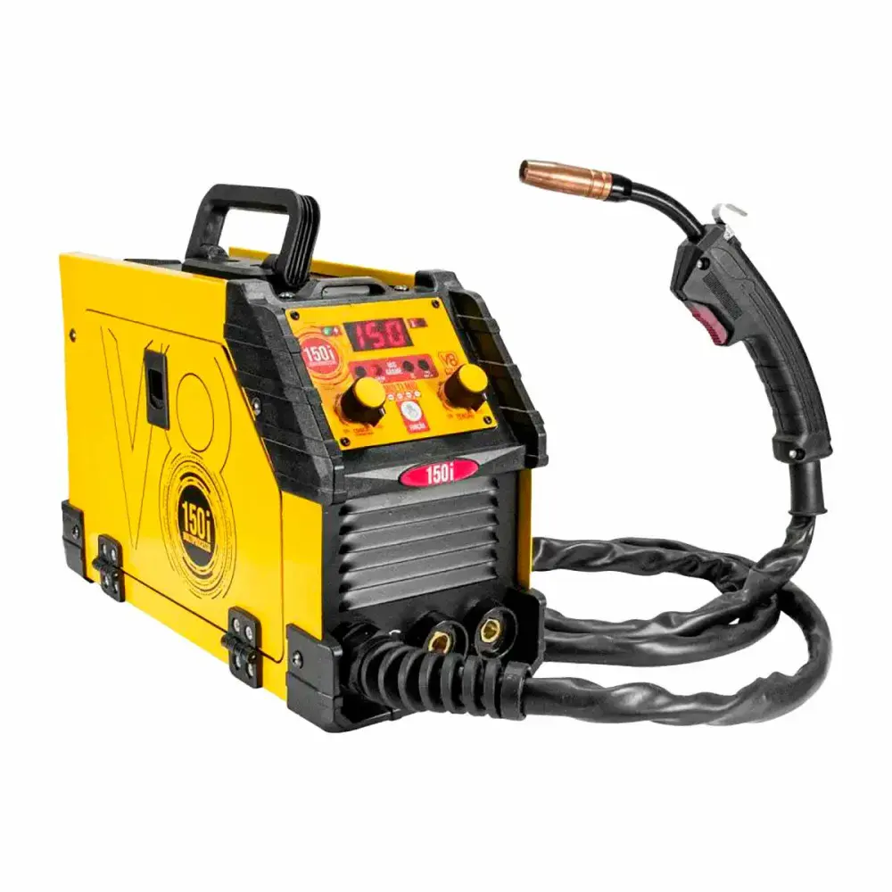 Solda multiprocesso mig mma e tig 150I V8 Brasil