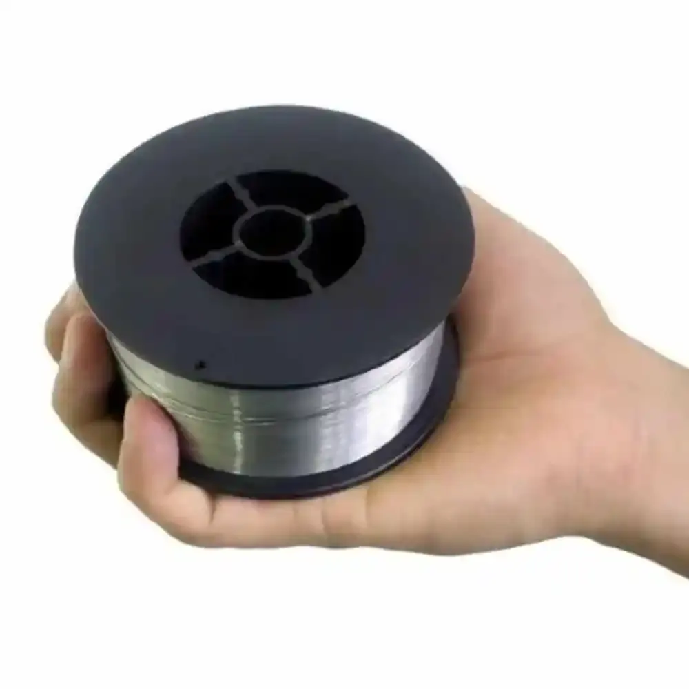 Arame para solda MIG 0.8MM rolo com 1 KG sem gás com fluxo flux core E71T1-GS — fotografia 5