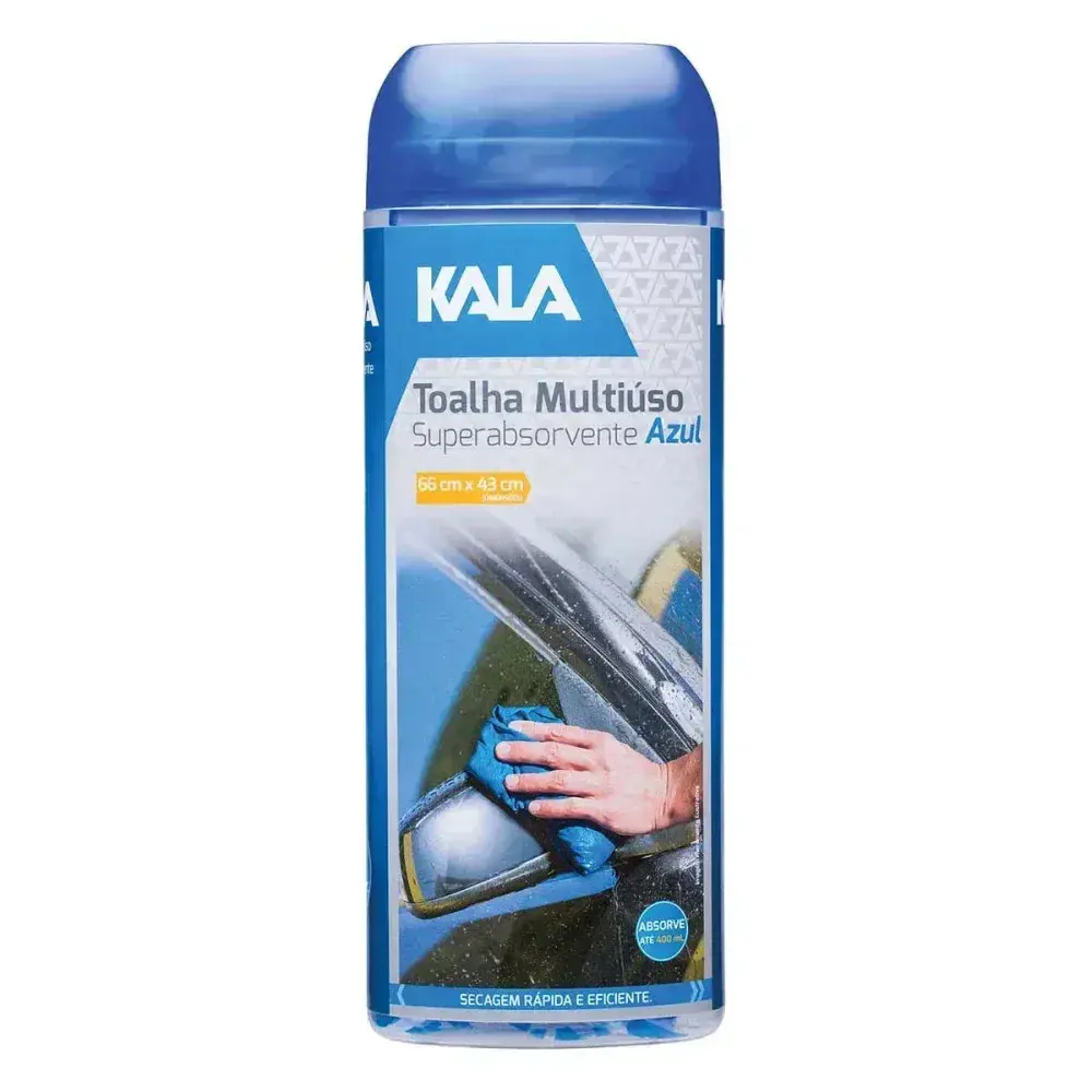 Toalha multiuso em pva super absorvente 60X30CM Kala — fotografia 3