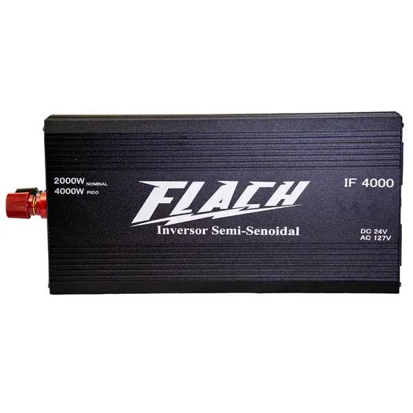 Inversor de tensão IF4000-4 semi senoidal 24V/127V - Flach
