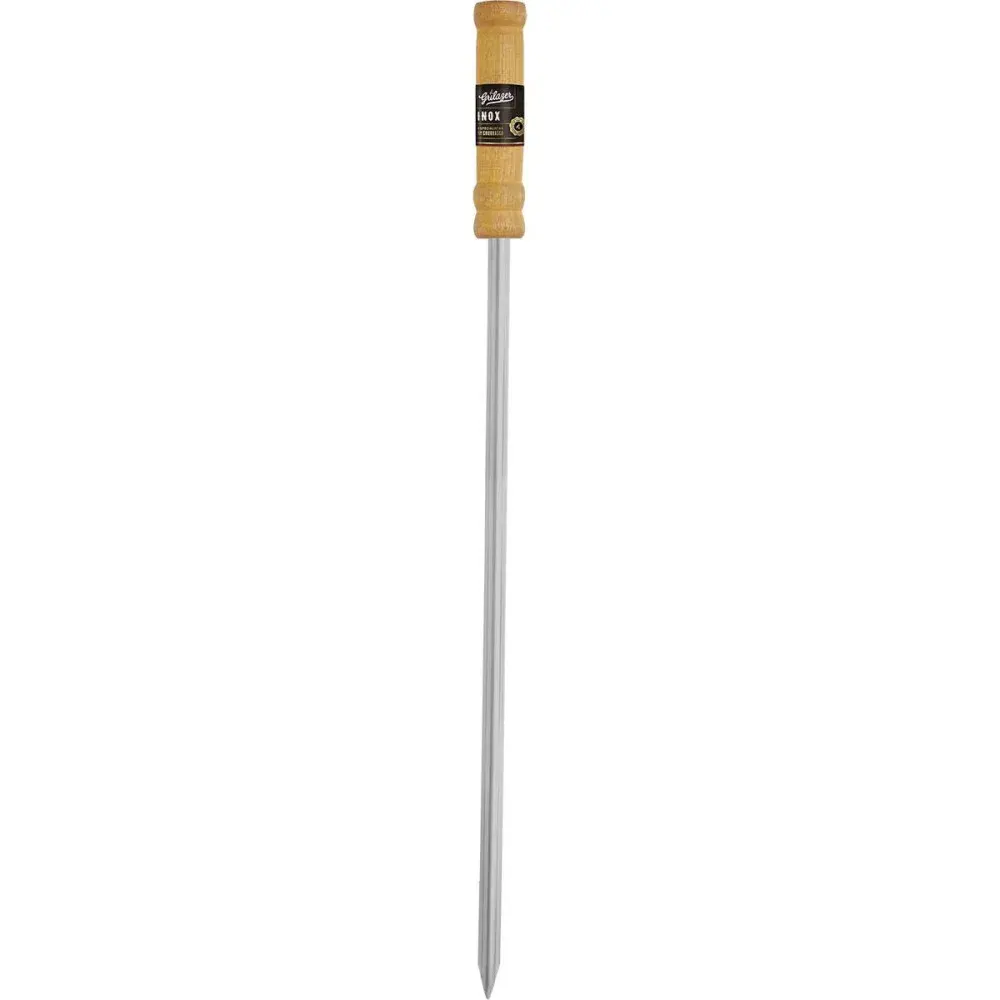 Espeto standard simples em inox 75CM Grilazer