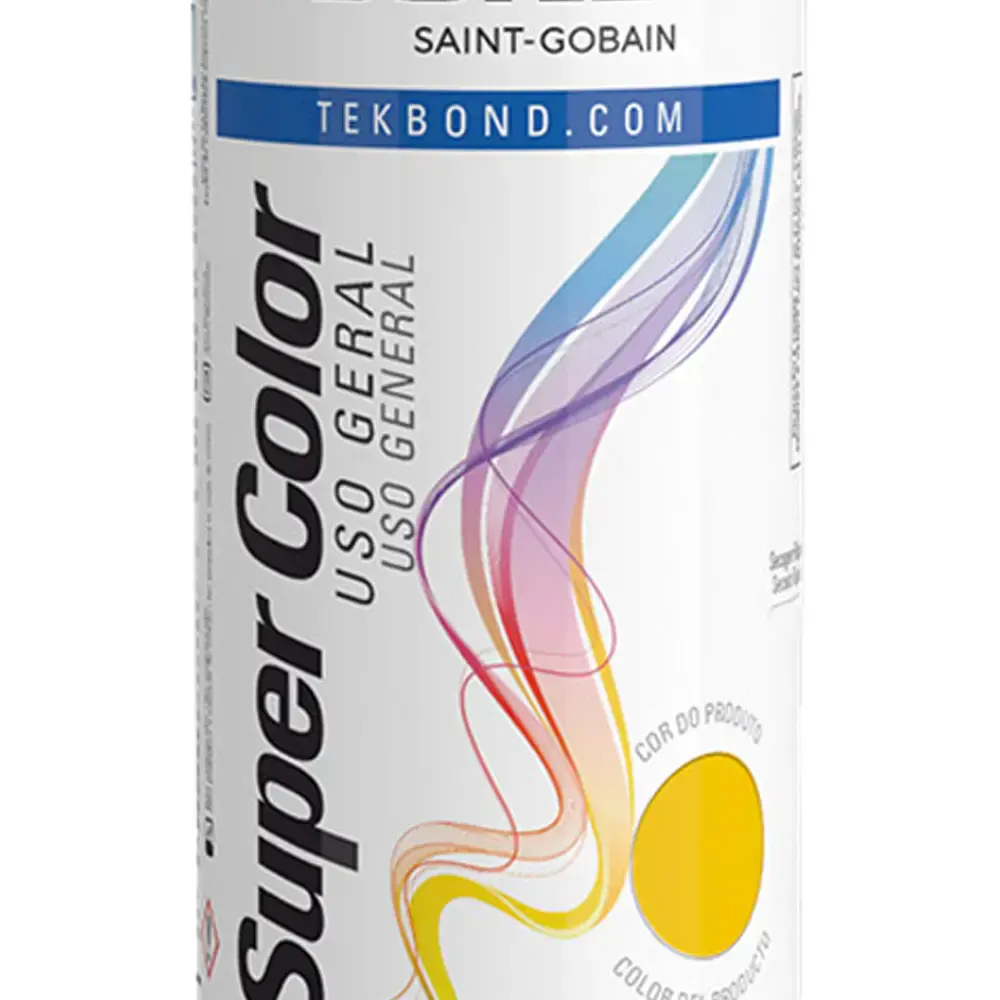 Tinta spray 350ML amarelo 23061006900 Tekbond — fotografia 4