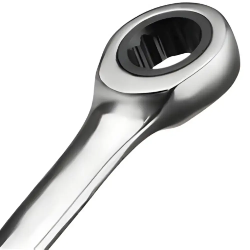 Chave combinada com catraca 12 MM cromo vanádio cromada MTX — fotografia 5