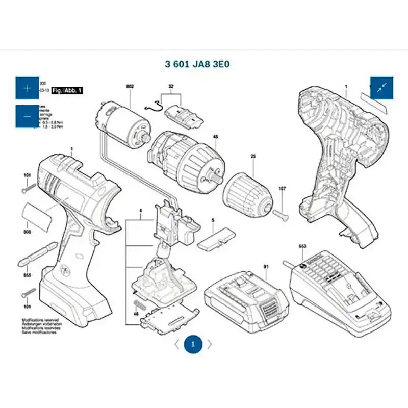 Interruptor para furadeira GSB 16-RE em 110V 1607200371 Bosch 110 V — fotografia 4