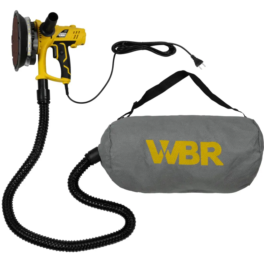 Lixadeira de parede com foco led 850W 2500RPM wbr Wbr-wagner