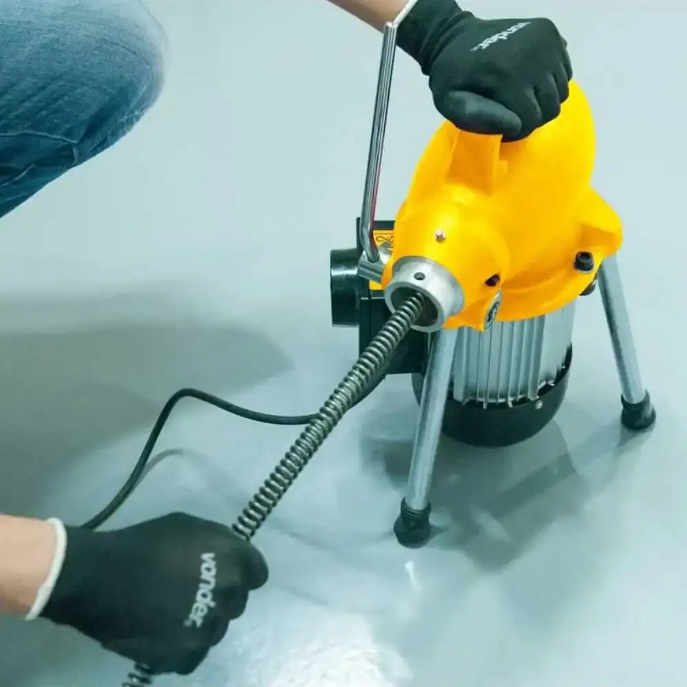 Desentupidora elétrica para tubulações DV390 Vonder 110 V — fotografia 8