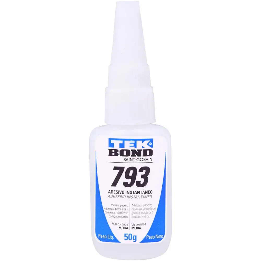Adesivo instantâneo 793 tradicional 50GR Tekbond — fotografia de referência