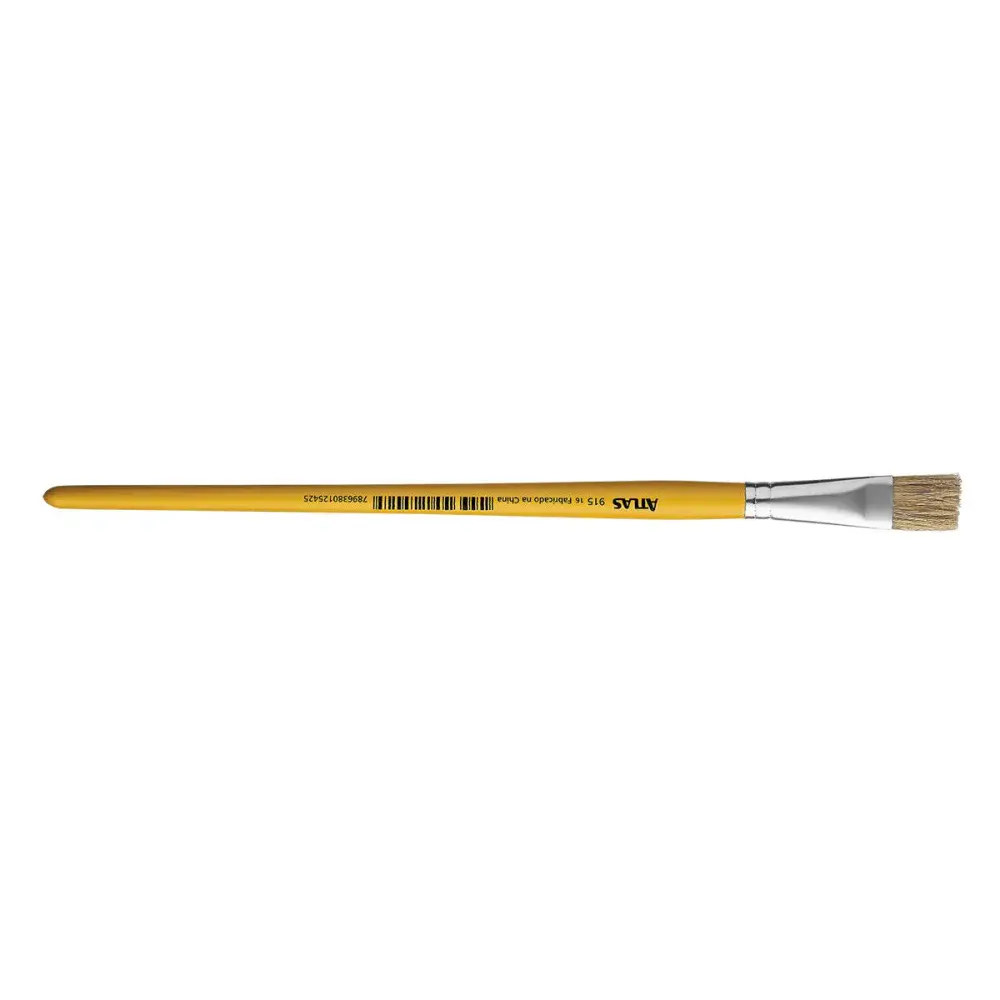 Pincel artistico Atlas achatado 0 915/0
