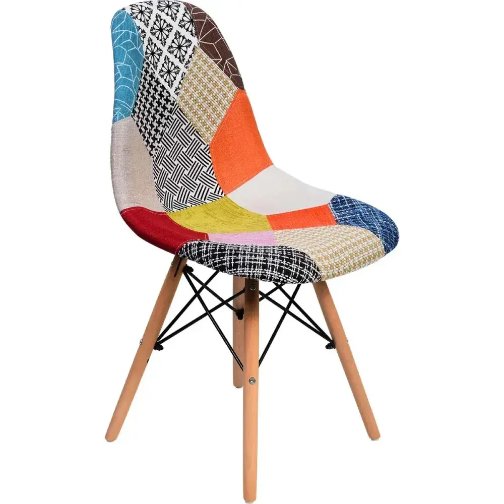 Cadeira eiffel estofada 110KG multicolorida Kala — fotografia 7
