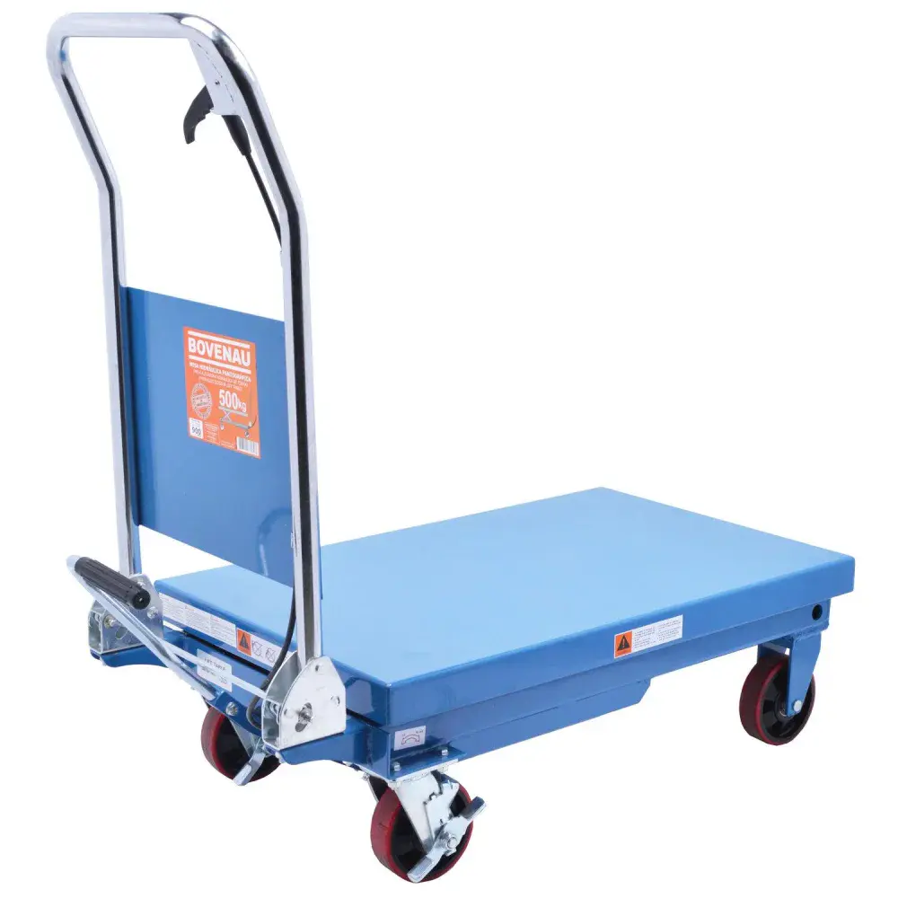 Mesa hidráulica pantográfica 500KG ME500 Bovenau — fotografia 3