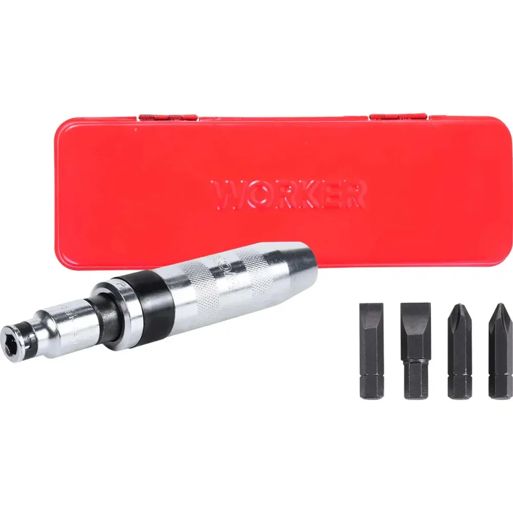 Martelete manual de impacto 5.1/2” com 6 peç Worker — fotografia 6