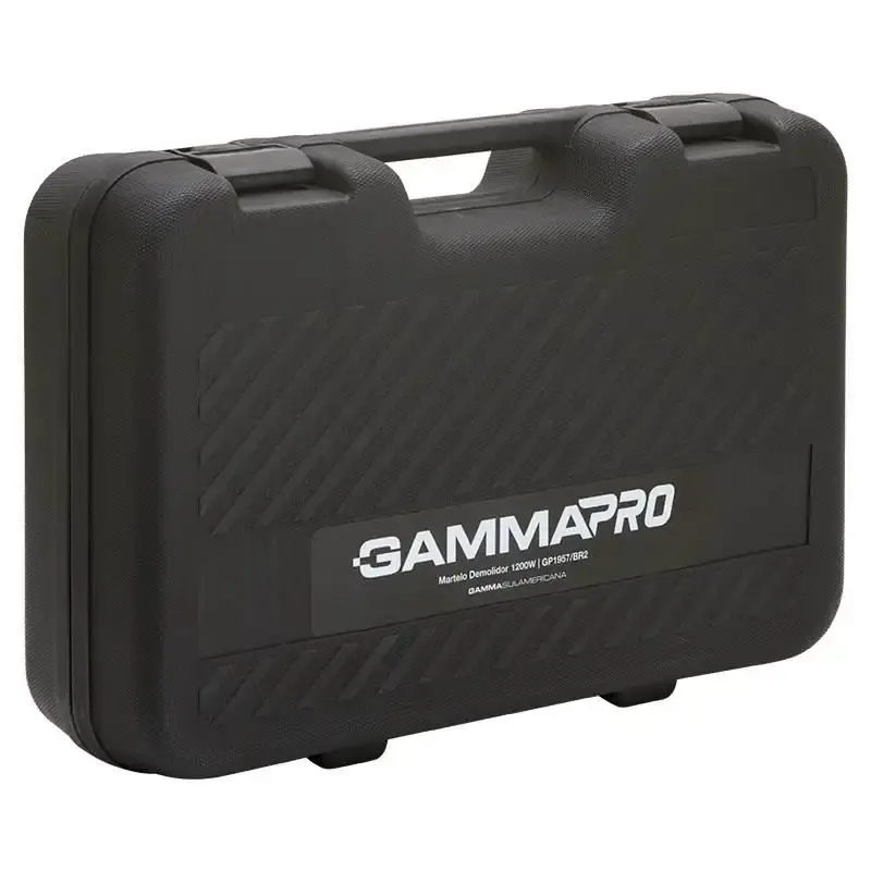 Martelete demolidor sds-max 6,3 KG 1200W GP1957/BR com maleta Gamma 110 V — fotografia 4