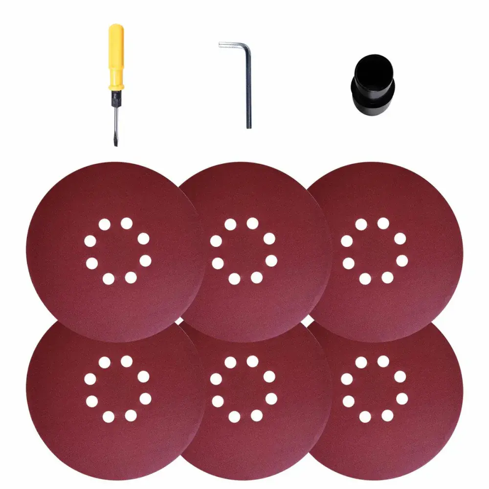Lixadeira de parede led com 6 lixas LPL-850 220V Lynus — fotografia 5
