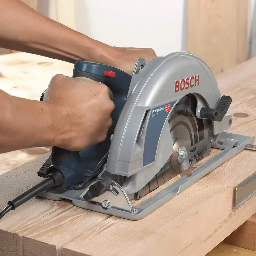 Serra circular 9,1/4POL 1700W GKS-235 Bosch 110 V — fotografia 7