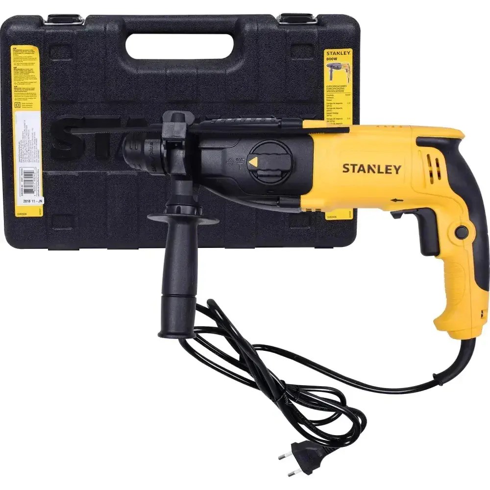 Martelete perfurador sds plus 26MM 800W 220V Stanley — fotografia 6