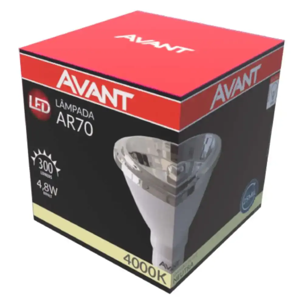 Lâmpada led 4,8W 4000K neutra bivolt Avant — fotografia 4