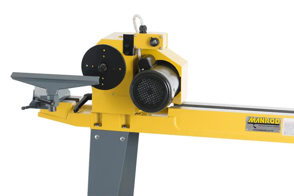 Torno madeira MR-1236 300X900MM 550W 220V/60HZ Manrod — fotografia 7