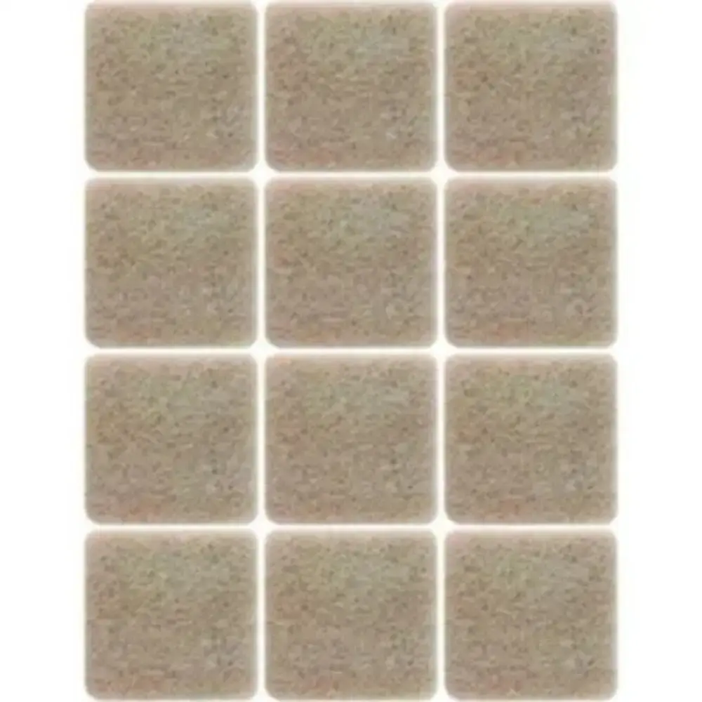 Feltro para Proteção de Móveis Marrom Quadrado Pequeno 3 x 3 CM 3M — fotografia 2