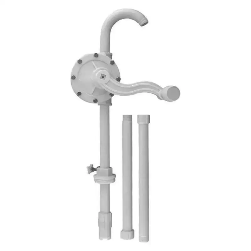 Bomba manual rotativa para arla e água 15 l/min para tambor 200L 6986 Bremen — fotografia de referência