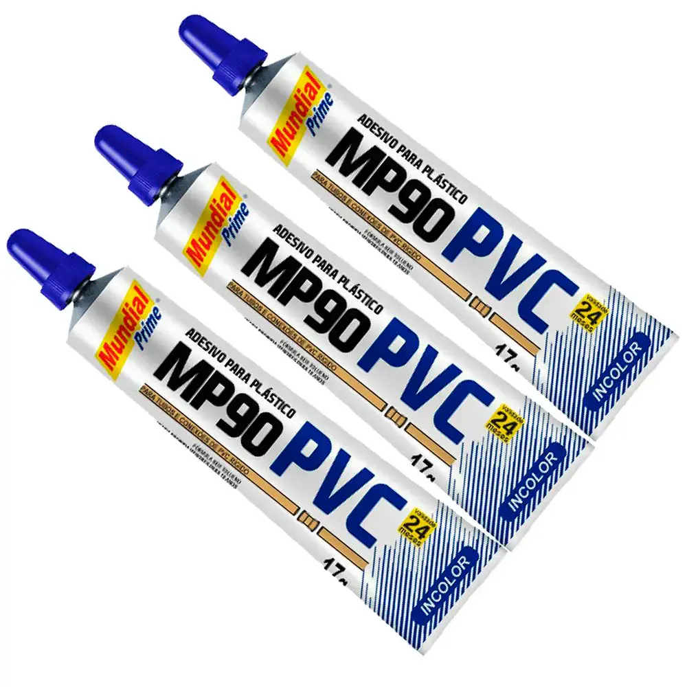 Cola PVC 17 g MP90 3 Unidades MUNDIAL PRIME — fotografia de referência