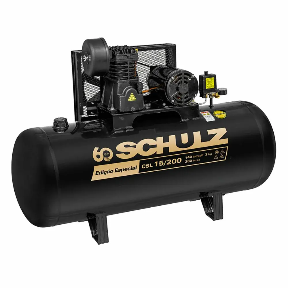 Compressor pistão csl 15/200 220V/380V Schulz — fotografia de referência