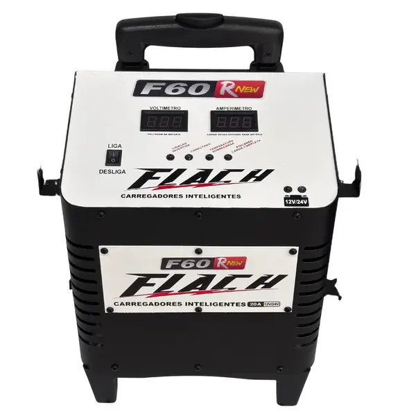 Carregador de baterias F60-12V/24V rnew - 20 ah - Flach