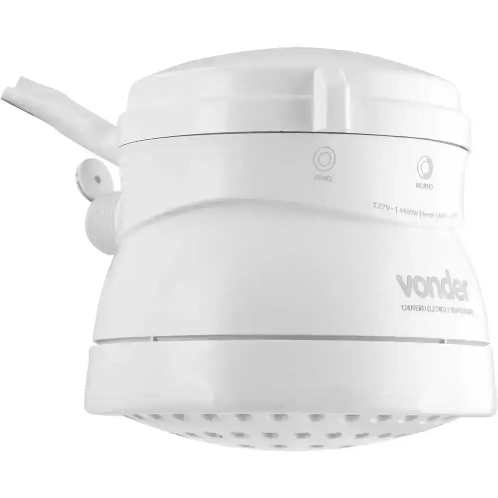 Ducha 3 temperaturas 4400W branca Vonder — fotografia 3