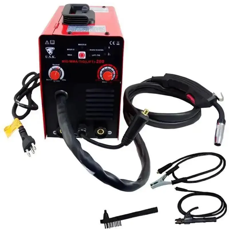 Máquina de solda multiprocesso mig, MMA e TIG LIFT-200 220V USK 220 V — fotografia 3