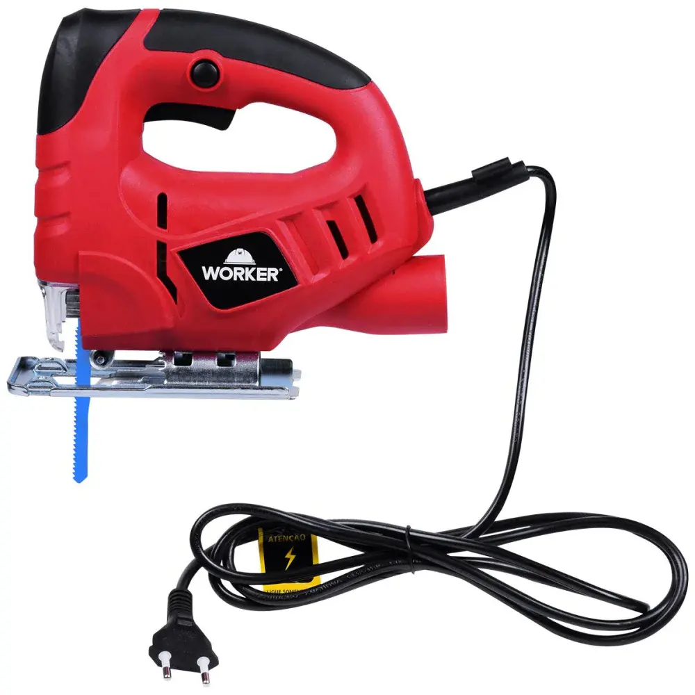Serra tico-tico elétrica tipo u e t 400W 220V Worker — fotografia de referência